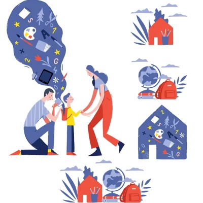 Illustration for the magazine Gemenskap & Påverkan – 2021